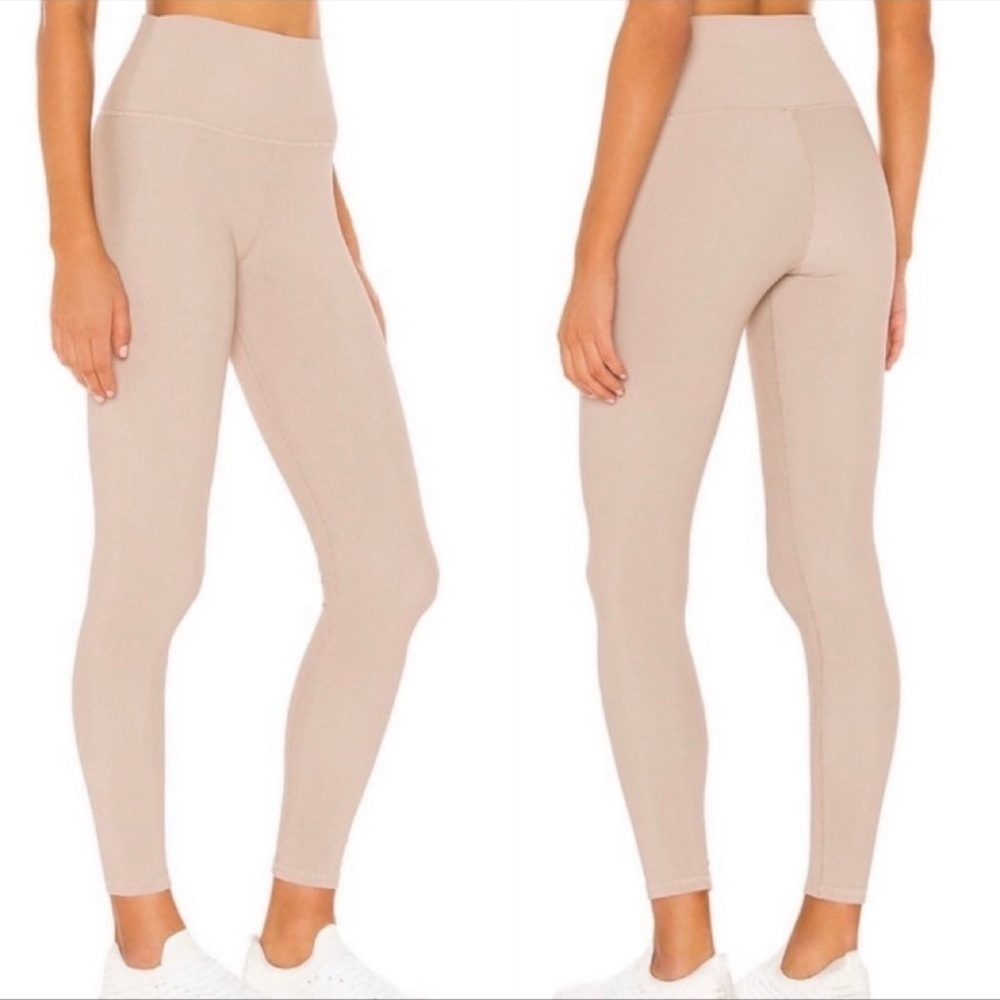 Beach Riot High-Waist Seamless Leggings in Nude